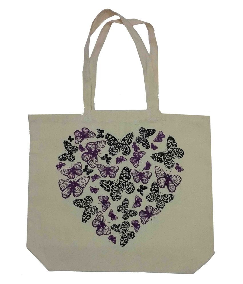 Kumaran Beige Shopping Bag For Women available at snapdeal for Rs.138