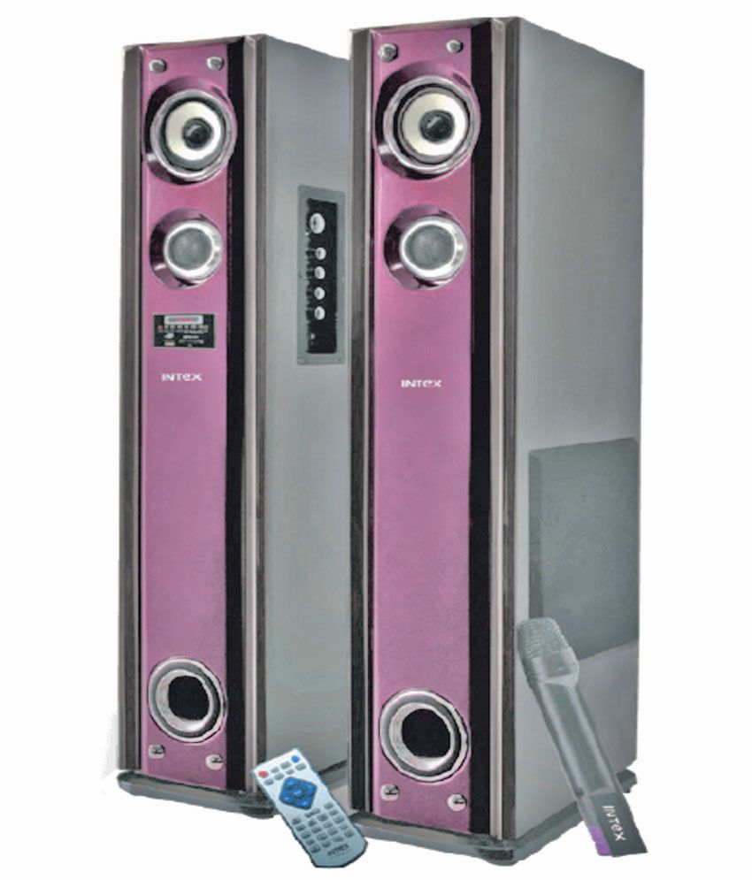 intex home theatre tower speaker