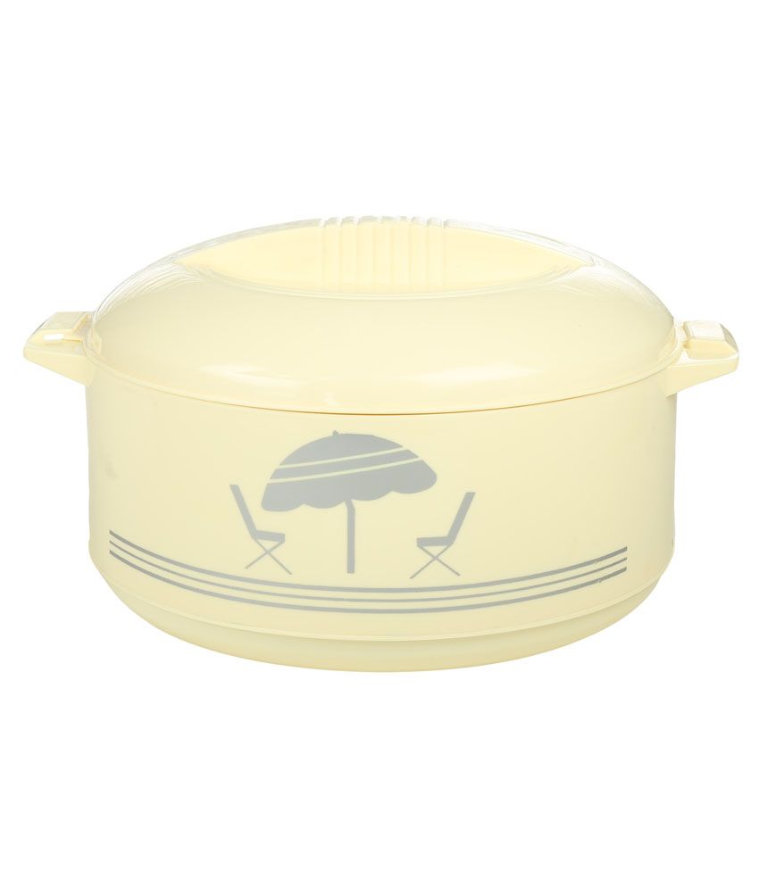 Cello Chef 850ml White Casserole available at snapdeal for Rs.329