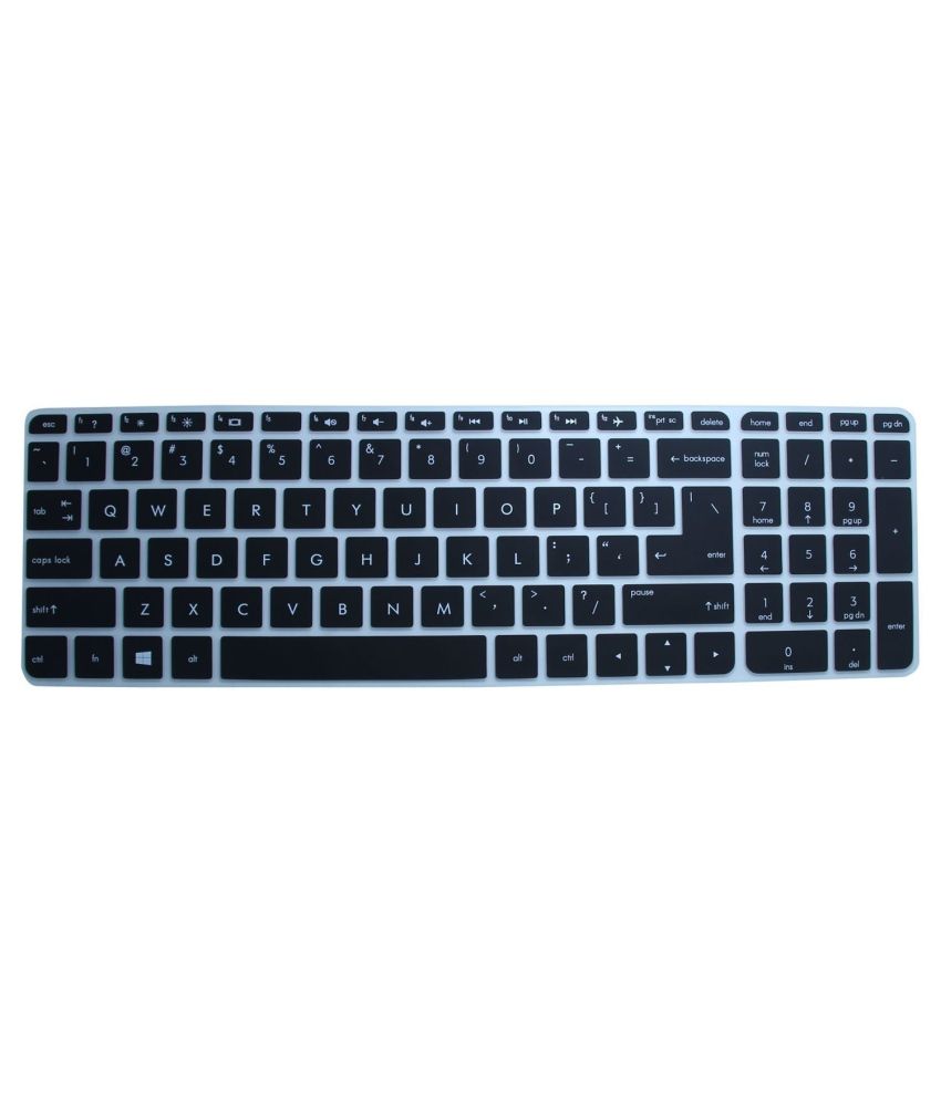 Saco Keyboard Protector For Hp 15-ac082tx - Black available at snapdeal for Rs.356
