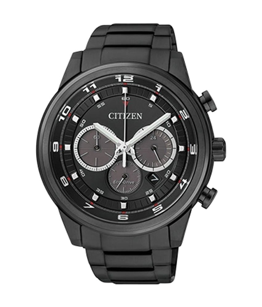 black eco drive citizen watch