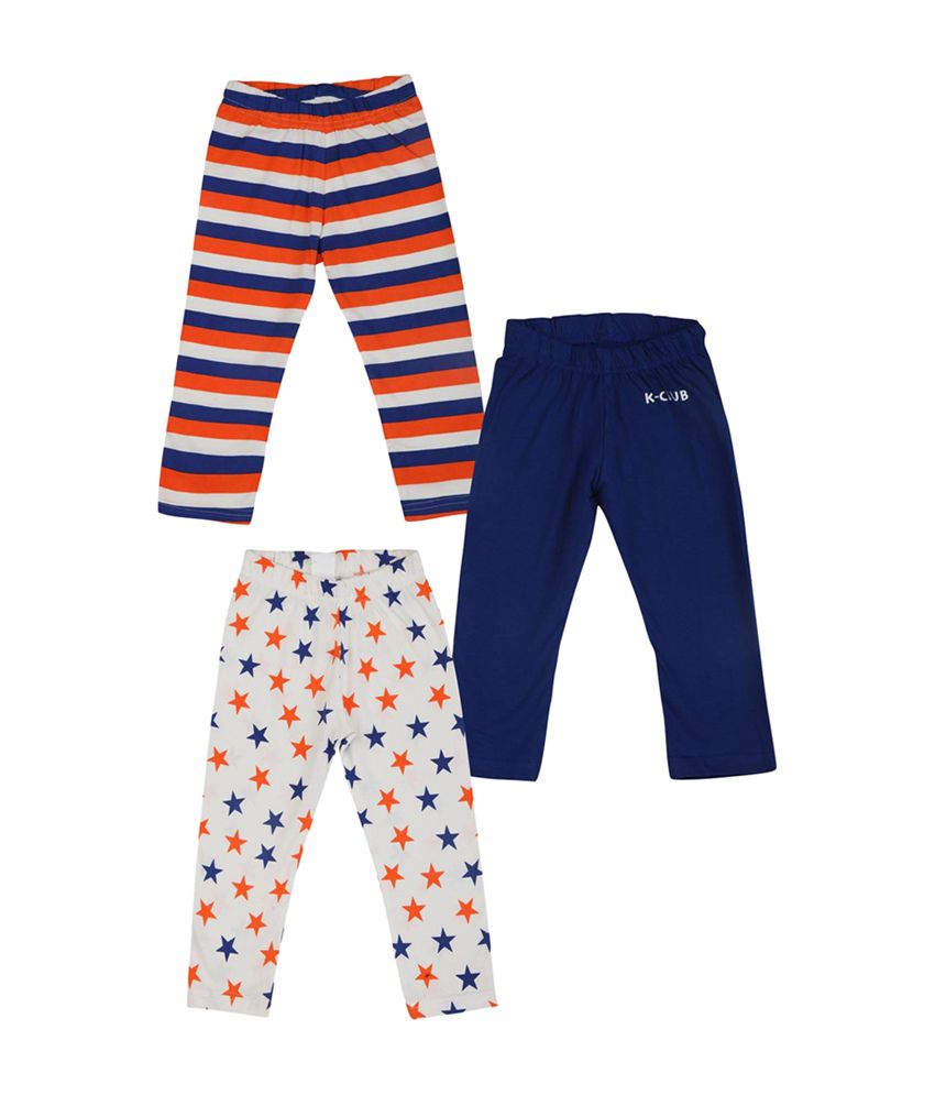 Karrot By Shoppers Stop Multicolour Cotton Pyjamas For Boys (pack Of 3 ...