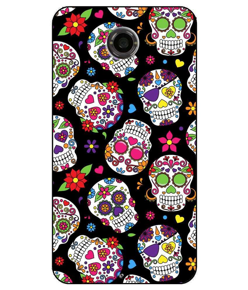 Zapcase Printed Back Cover For Motorola Google Nexus 6 - Multicolour available at snapdeal for Rs.406