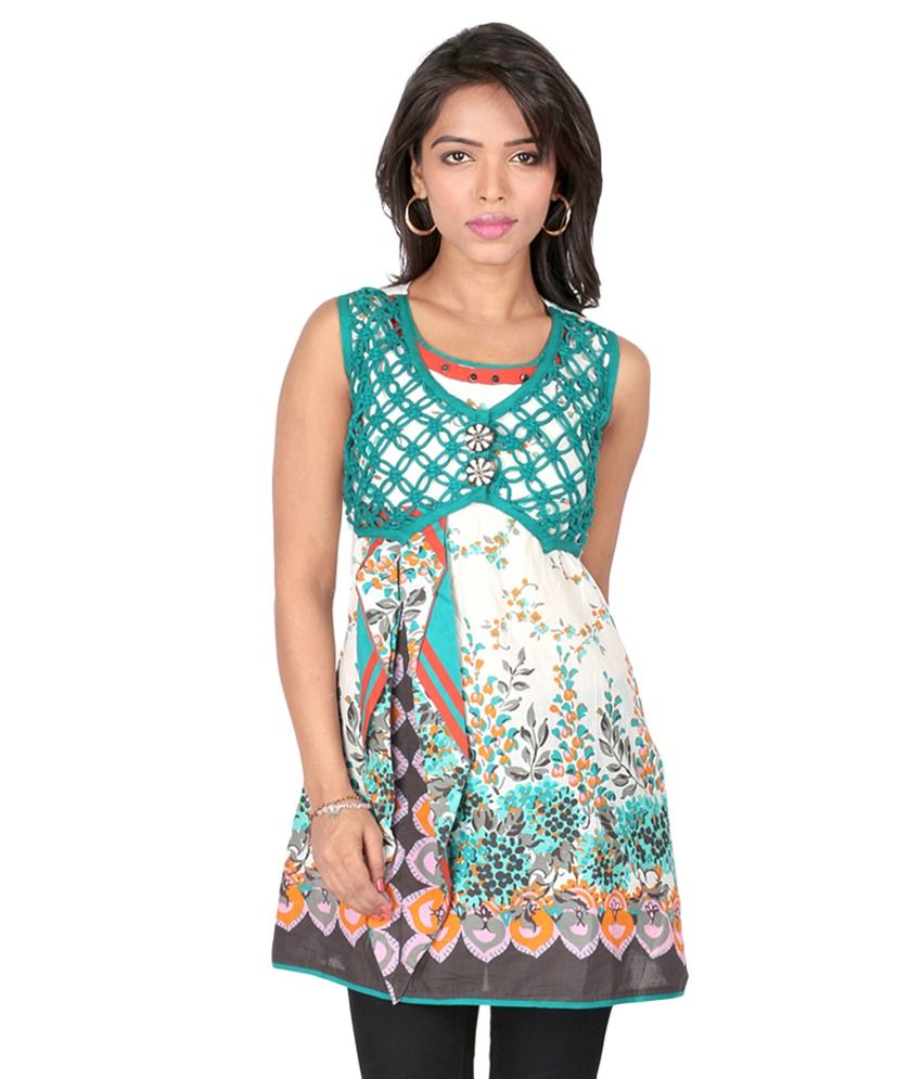 18 Fire Multicolour Cotton Kurti available at snapdeal for Rs.1256