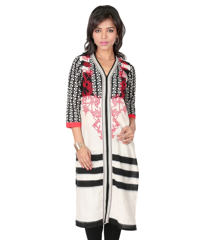 18 Fire Multicolour Cotton Kurti available at snapdeal for Rs.2027