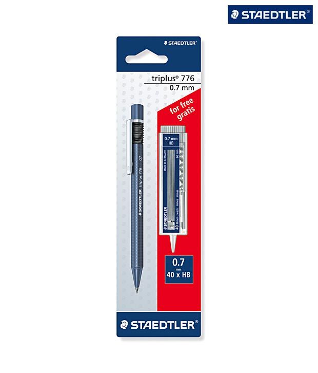 Staedtler Triplus Mechanical Pencil (0.7mm) + 1 Free Pack Of 40 Lead (3 Sets) available at snapdeal for Rs.720