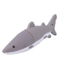 Quace 32 GB Shark Shaped Pen Drives Grey