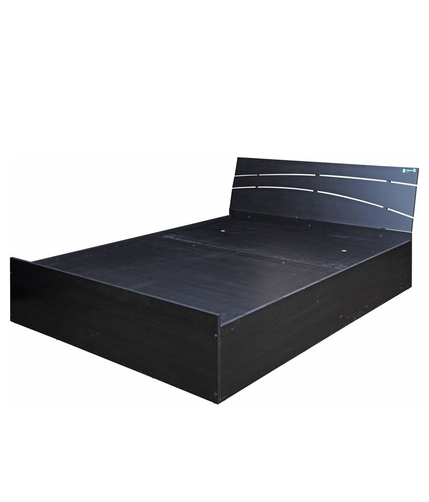 Zuari Salvador Brown Queen Size Bed In Matte Finish available at snapdeal for Rs.23956