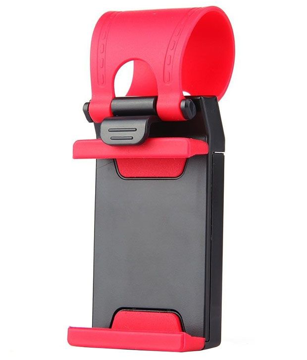 Gadget Decor Car Steering Wheel Mobile Holder For Lava Iris 349s available at snapdeal for Rs.285