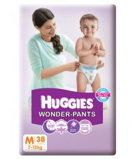 Huggies Wonder Pants Diapers (medium)- Pack Of 2