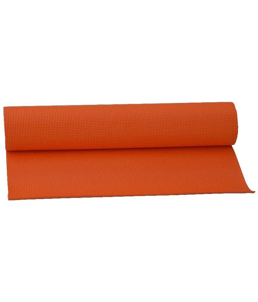Espouse Orange Yoga Mat 5 mm available at SnapDeal for Rs.899