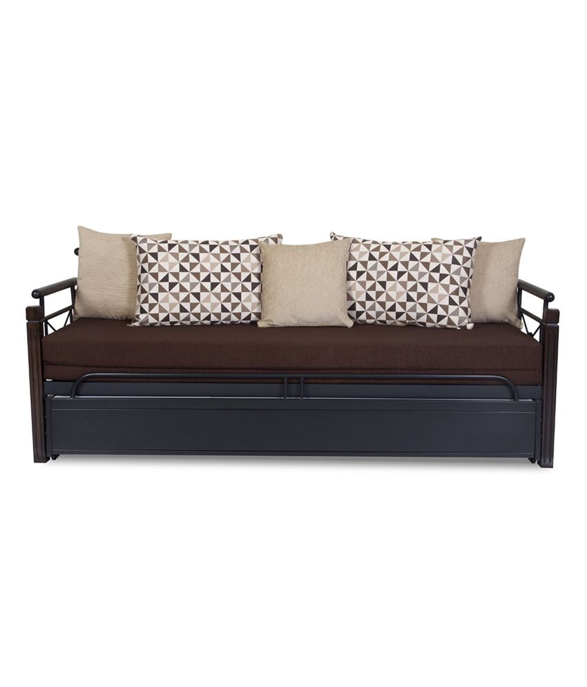 Furniture Kraft Brown Modern Sofa Cum Beds available at snapdeal for Rs.20799
