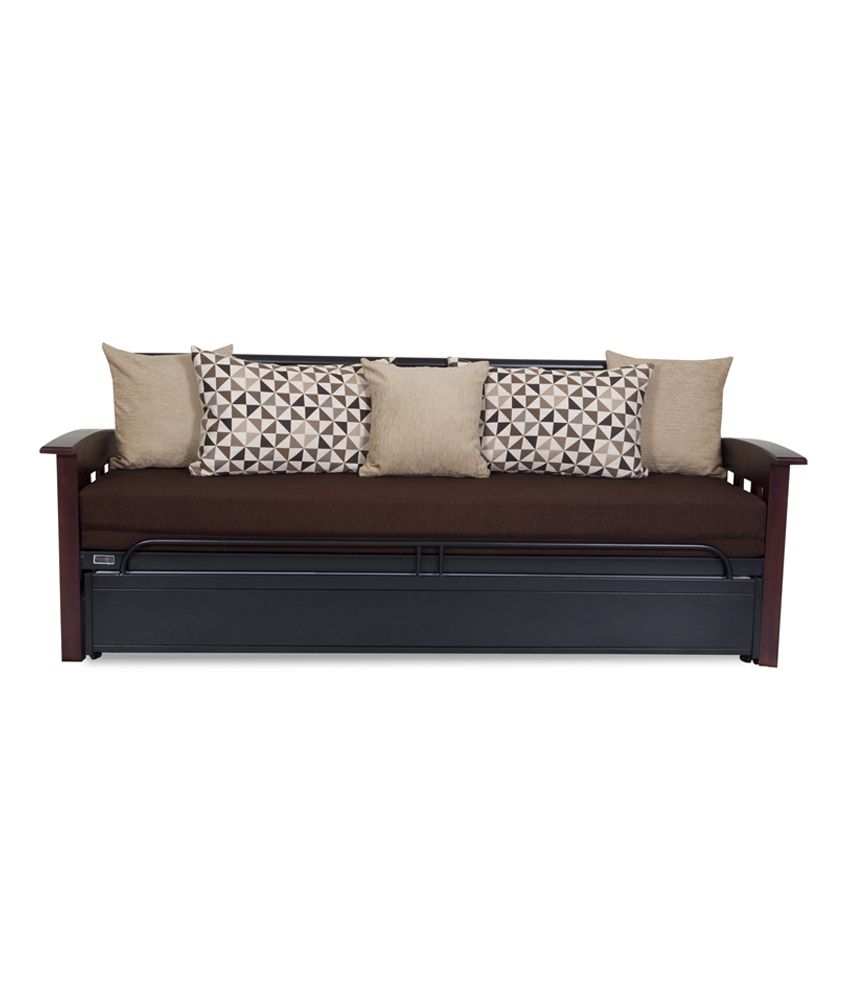Furniture Kraft Brown Modern Sofa Cum Beds available at snapdeal for Rs.24354