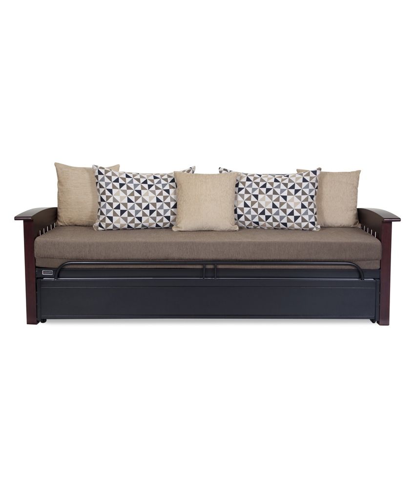 Furniture Kraft Grey Modern Sofa Cum Beds available at snapdeal for Rs.18854