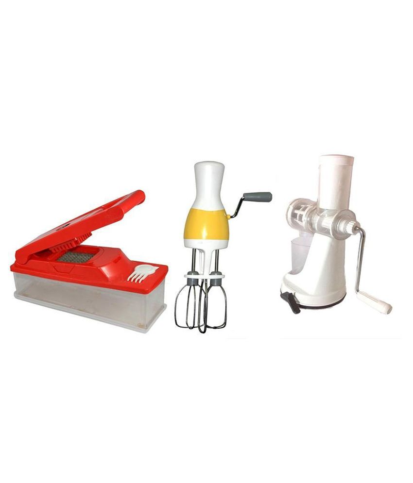 Ganesh Vegetable Slicer, Manual Fruit Juicer And Hand Blender available at snapdeal for Rs.1784