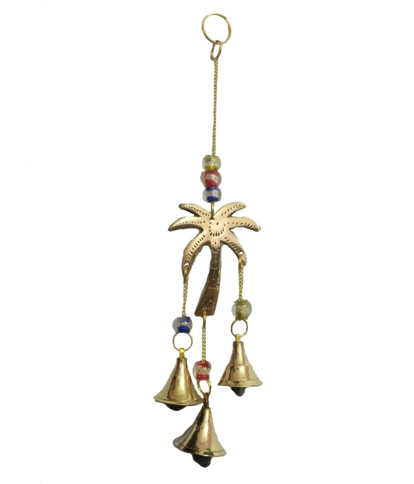 Aesthetic Decor Golden Wind Chime At Flipkart Snapdeal Sannvika Golden Brass Wind Chime Wall Hanging Available At Snapdeal For Rs 197