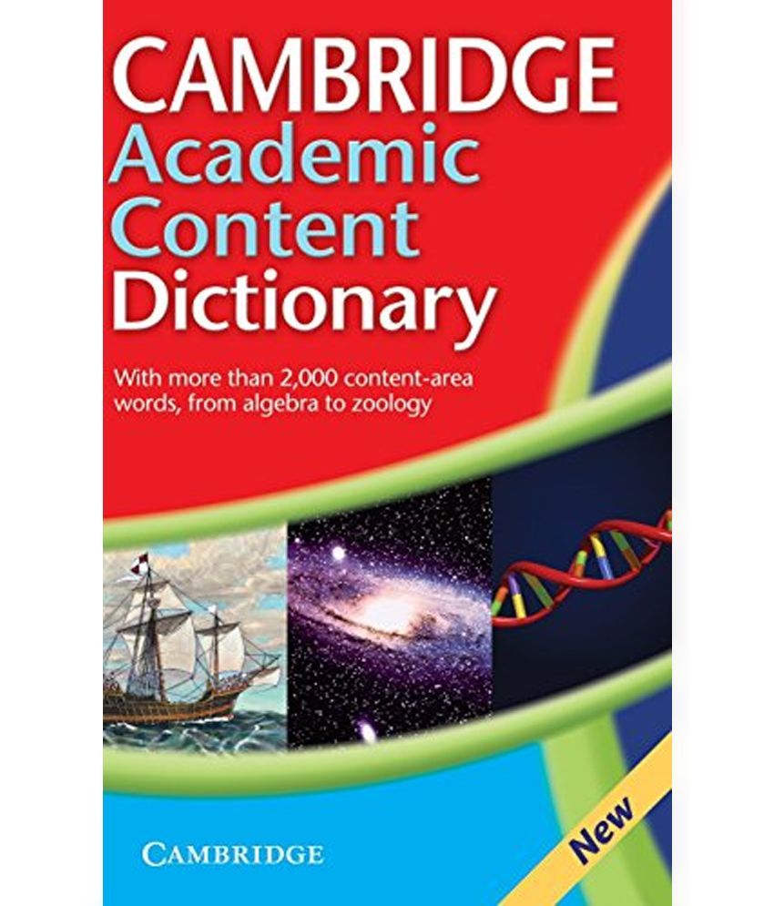 Cambridge Academic Content Dictionary available at snapdeal for Rs.2921