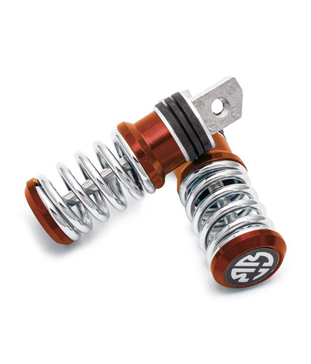 Accessoreez Red Bike Spring Foot Rest For Yamaha Yzf-r3 - Set Of 2 available at snapdeal for Rs.239
