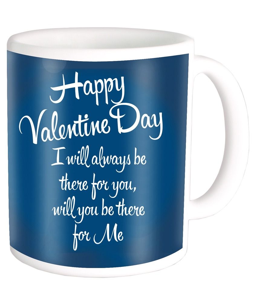 Photogiftsindia Valentines Day Special Blue Ceramic Coffee Mug available at snapdeal for Rs.246