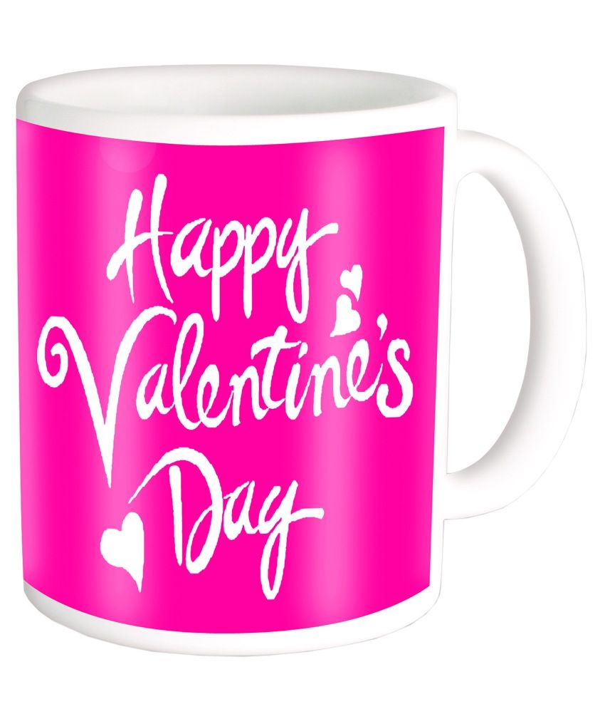 Photogiftsindia Valentines Day Special Pink Ceramic Coffee Mug available at snapdeal for Rs.247