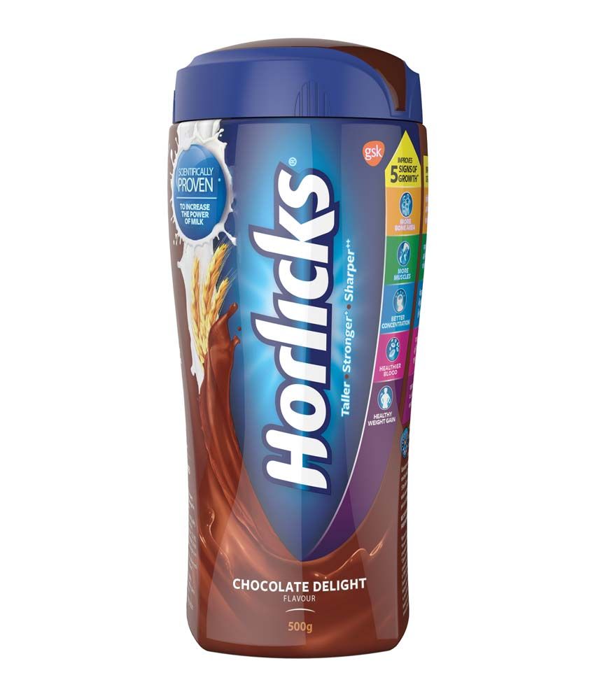 Horlicks Chocolate Delight 500 Grams Buy Horlicks Chocolate Delight