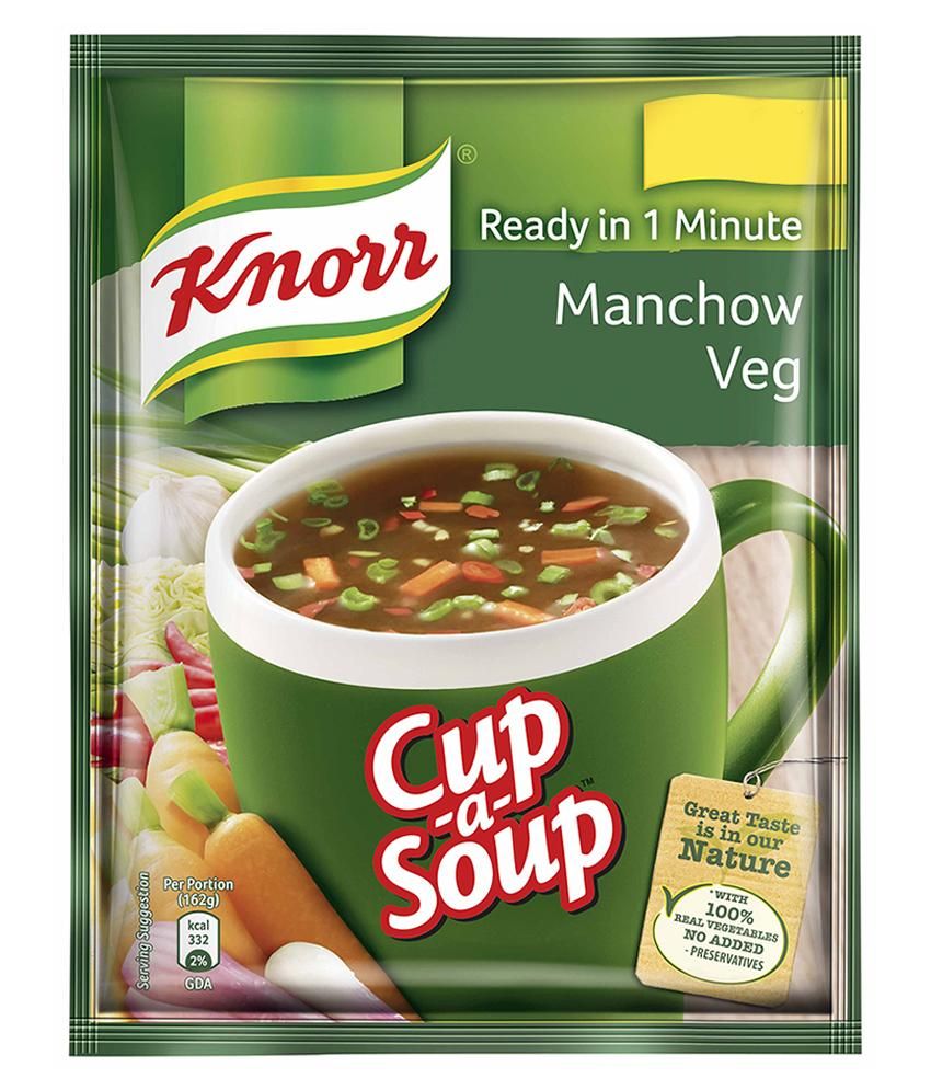 10 OFF on Knorr Manchow Instant Soup 12 g on Snapdeal