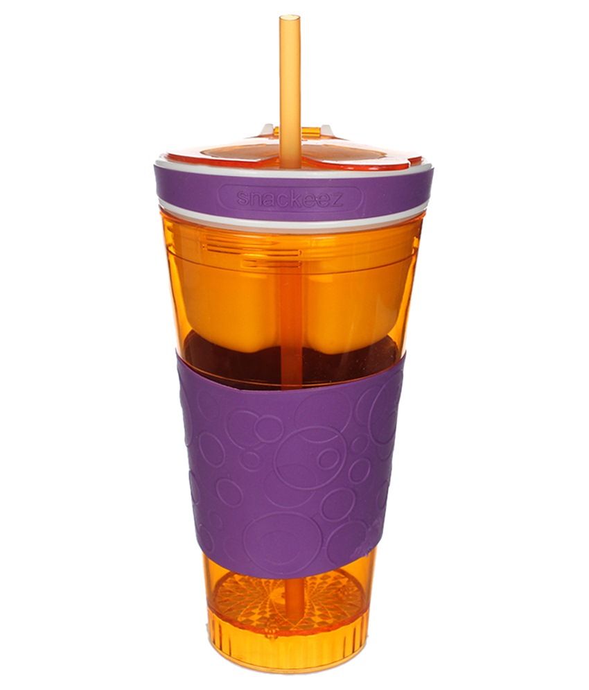 Goldendays Orange Snacker Cup Cum Bottle Sipper available at snapdeal for Rs.499