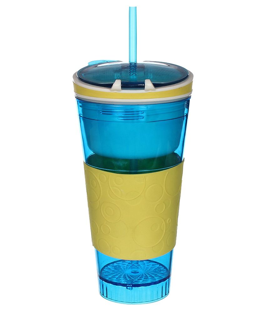 Goldendays Orange Snacker Cup Cum Bottle Sipper available at snapdeal for Rs.399