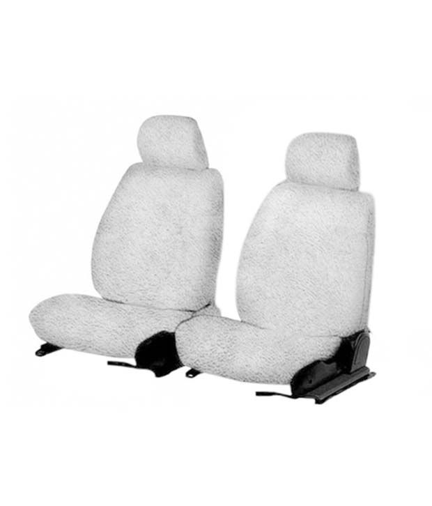 Car Towel Type Seat Covers For Alto K10 At Flipkart Speedwav Front Seats T1 Sweat Control Towel Seat Cover For Maruti Alto K10 Type 1 White