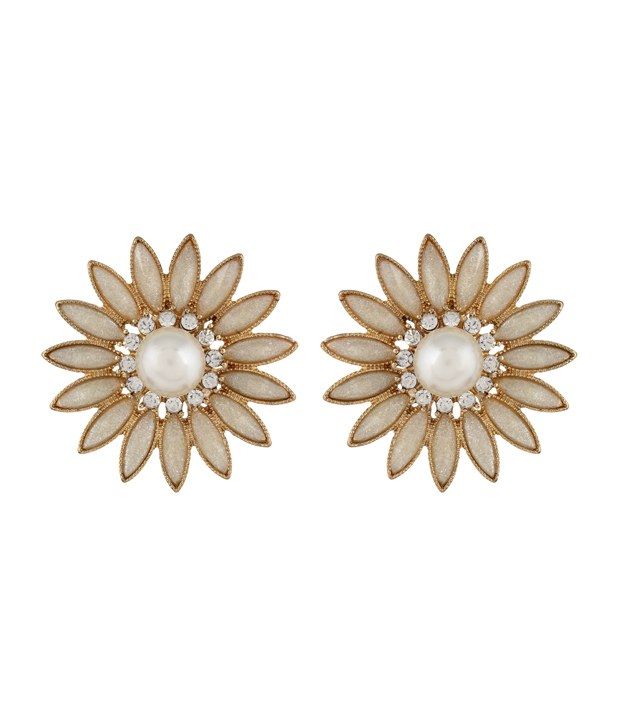 Flower Design Earrings Online | fayon flower design pearl earrings buy fayon flower Flower Design Earrings Online | fayon flower design pearl earrings buy fayon flower