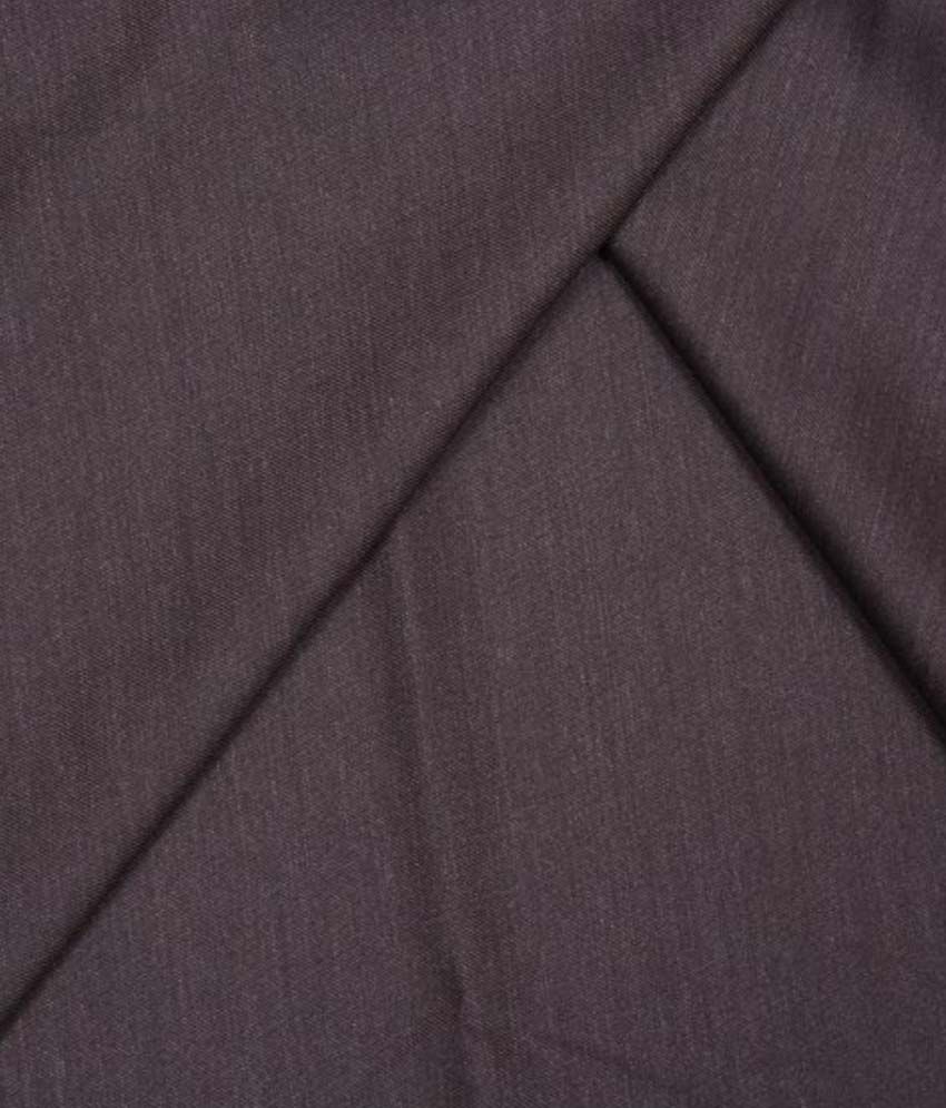 Raymond Brown Poly Viscose Unstitched Suit Piece available at snapdeal for Rs.1344
