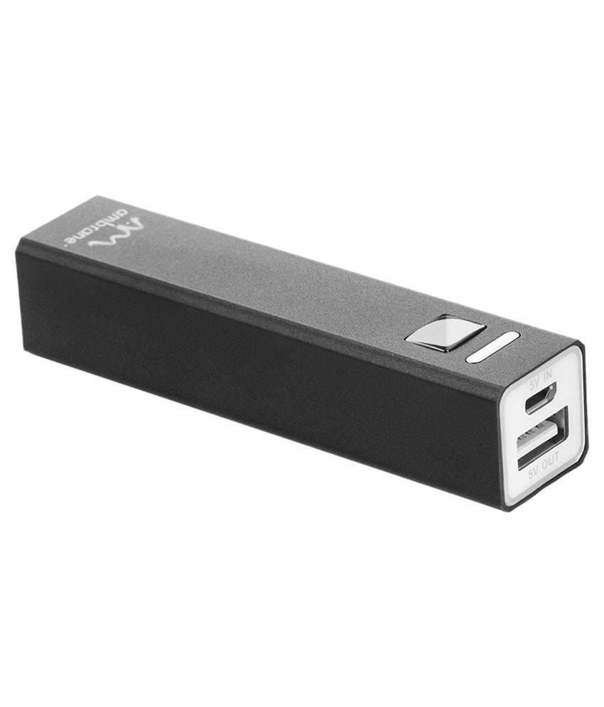 Ambrane P-22 2200 Mah Power Bank - Black available at snapdeal for Rs.300