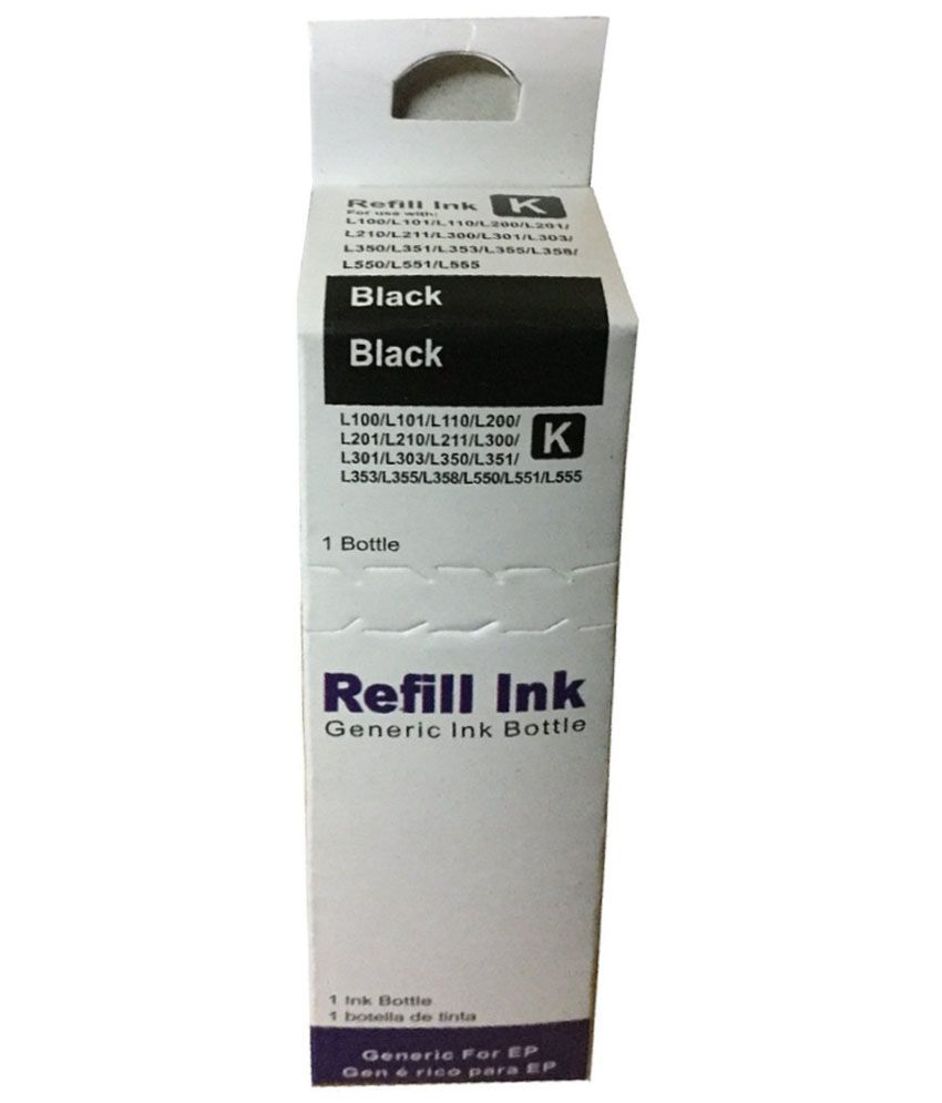 Skrill T6641 Black 70ml Refill Ink For Epson L455 available at snapdeal for Rs.200