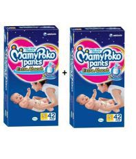 Mamy Poko Pants Extra Absorb-S (4-8 Kg)-42 Pcs Pack of 2