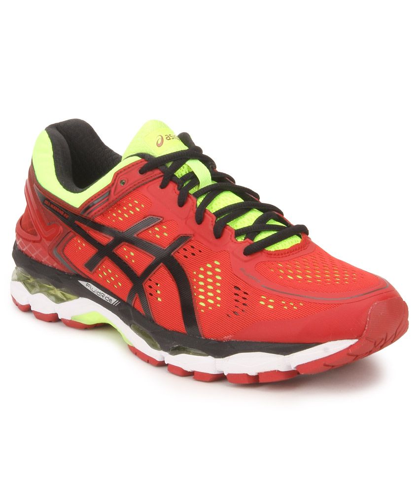 Asics Gel-kayano 22 Red Running Sports Shoes available at snapdeal for Rs.8024
