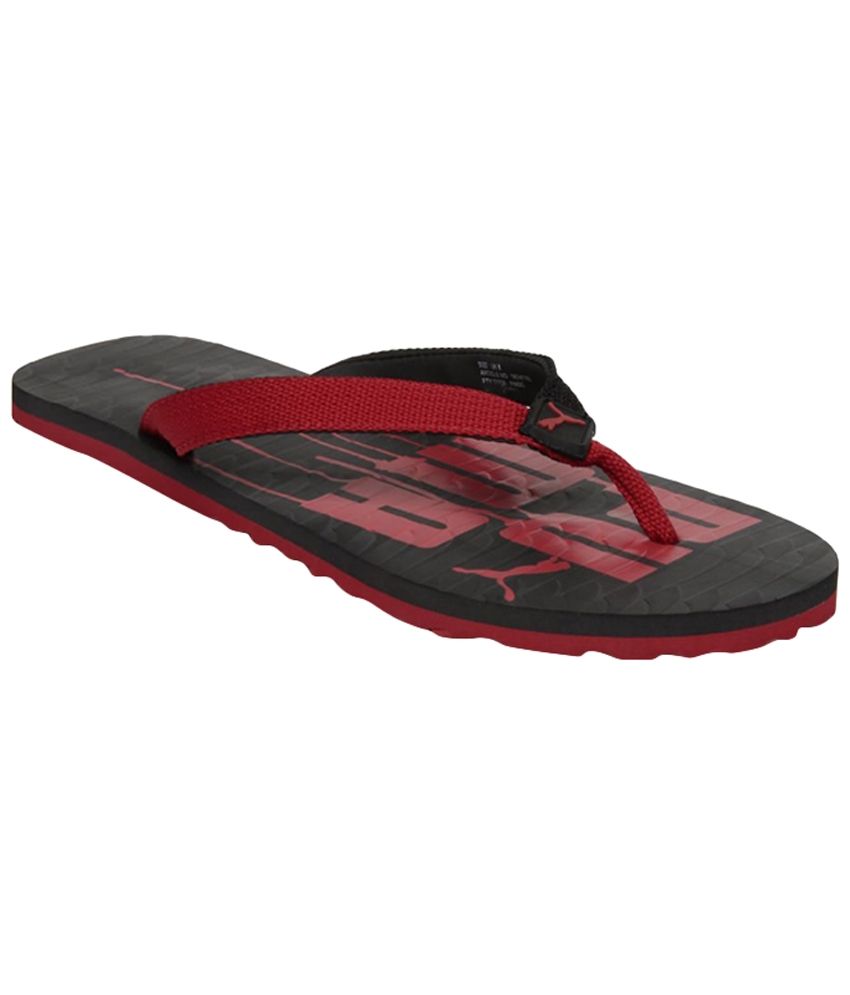 Puma Miami Iv Ind Red & Black Slippers available at snapdeal for Rs.222