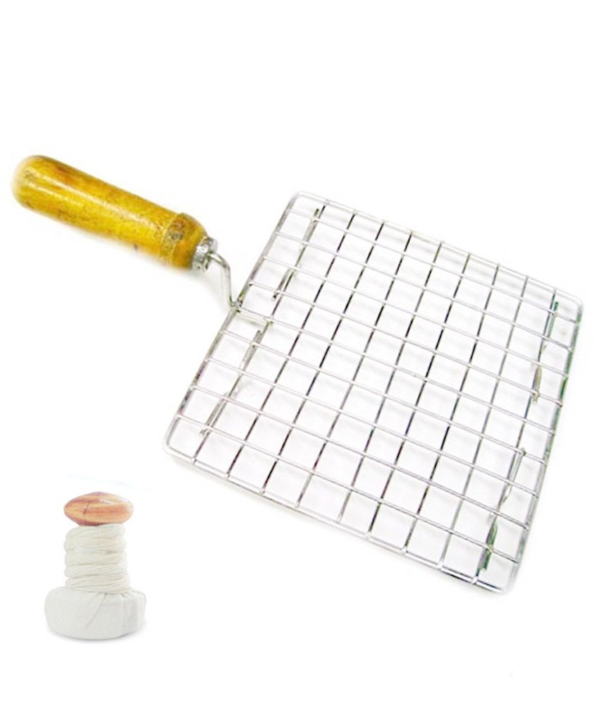Phoenix Stainless Steel Roasting Net Griller And Dosa tawa Oil Dispenser available at snapdeal for Rs.260