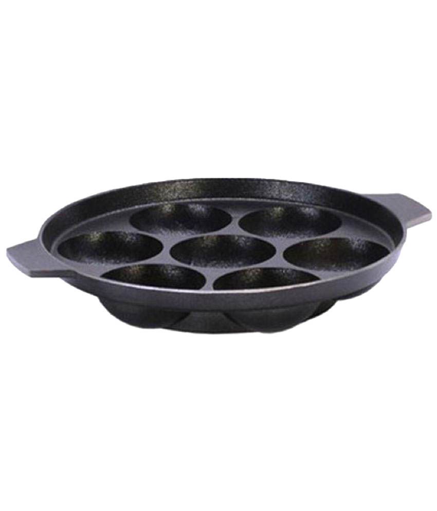 Top10 Black Aluminium Non Stick Appam Patra available at snapdeal for Rs.300