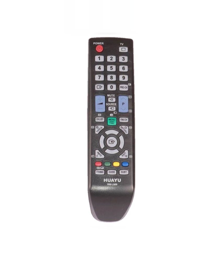 Huayu Rm-l800 Remote Control For Samsung Led/lcd Television - Black available at snapdeal for Rs.299