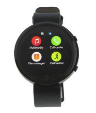 Epresent BT360 Bluetooth Smartwatch - Black