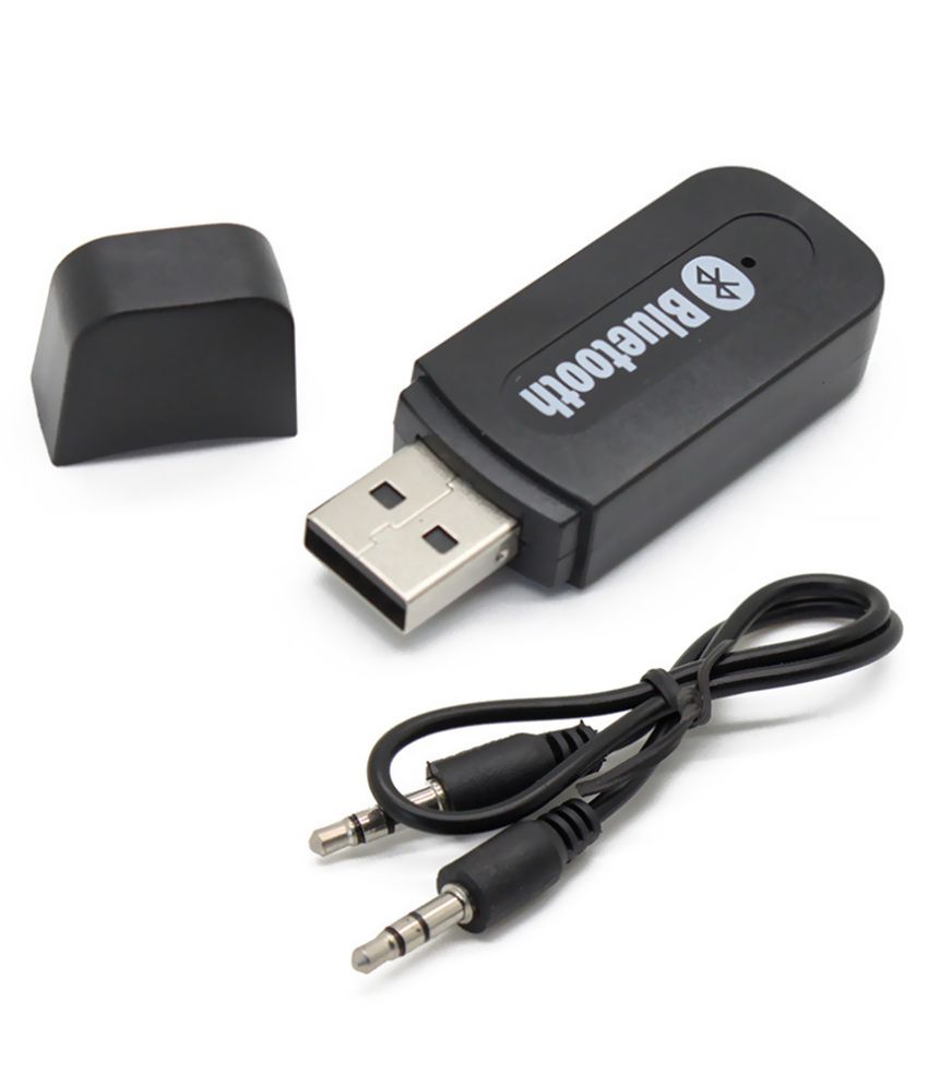 Pisces Portable Usb Bluetooth Audio Music Receiver Dongle Adapter For Car Stero And Audio System available at snapdeal for Rs.310