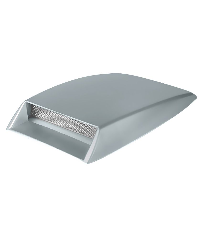 Speedwav Car Turbo Style Air Intake Bonnet Scoop - Grey available at snapdeal for Rs.347