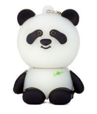 Microware Panda 16 GB Pen Drives Black and White