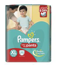 Pampers Pants-XL(12+Kg)-32 Diaper Pants