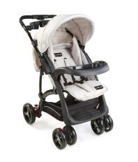 Luv Lap Baby Stroller Pram Sports Grey/Black - 18157