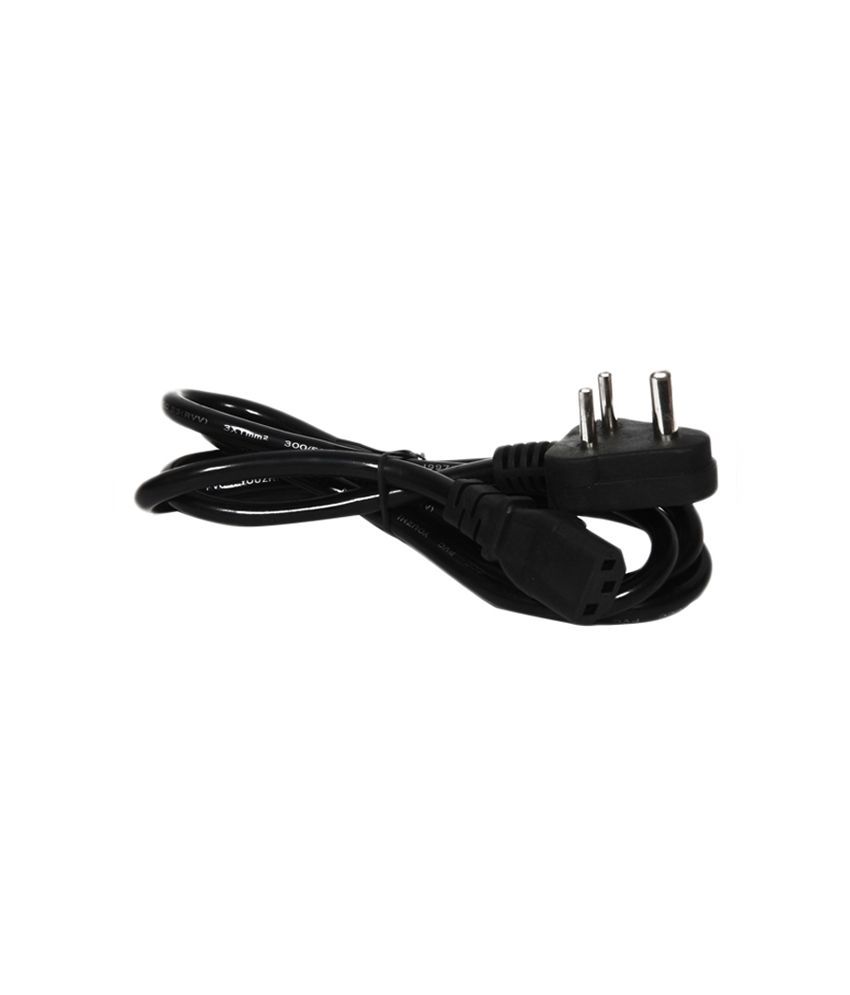 Technotech 1.5 Yards Power Cable Cord For Computer/printer/desktop/pc/monitor available at snapdeal for Rs.129