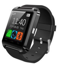 ROOQ U8 Black Bluetooth Smart Watch For Android/iOS