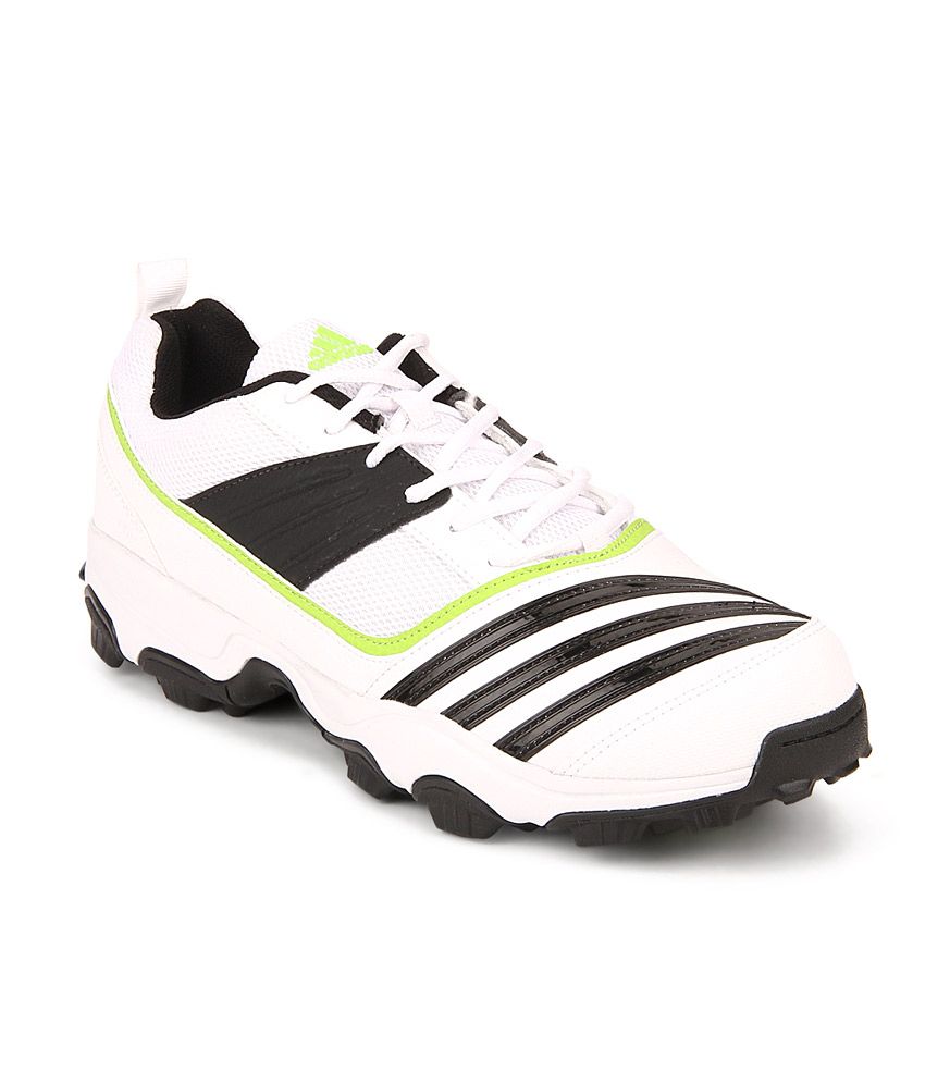 Adidas White Cricket Shoes available at SnapDeal for Rs.3558