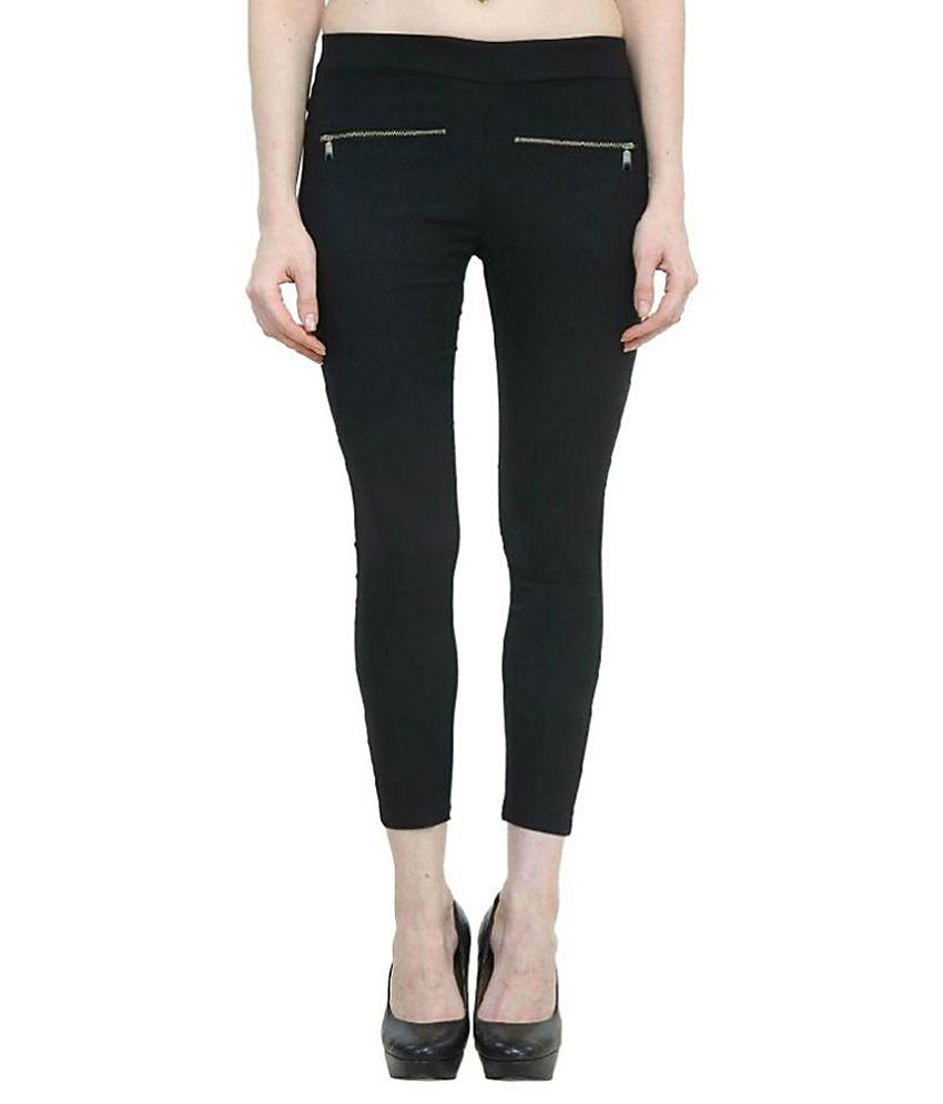 new look black jeggings