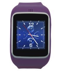 TNMS SM02 Purple Bluetooth Smart Watch For Android